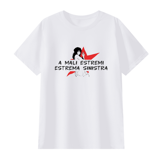`a mali estremi estrema sinistra` unisex tee variant