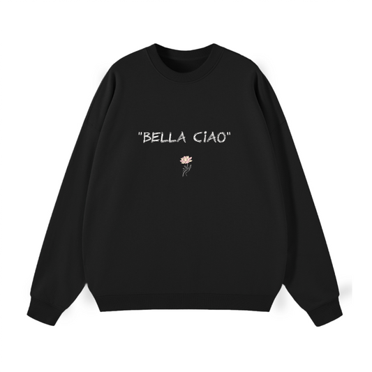 ‘ Lotus Flower ‘ Felpa Crewneck