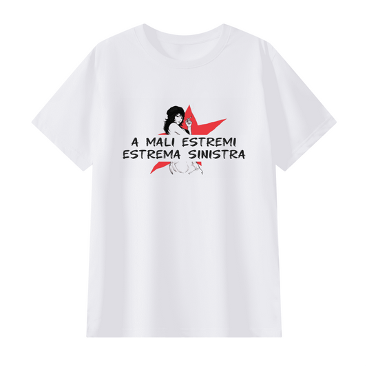 `a mali estremi estrema sinistra` unisex tee variant