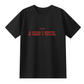 `il cesso è sempre in fondo a destra` minimal unisex tee