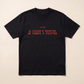 `il cesso è sempre in fondo a destra` minimal unisex tee